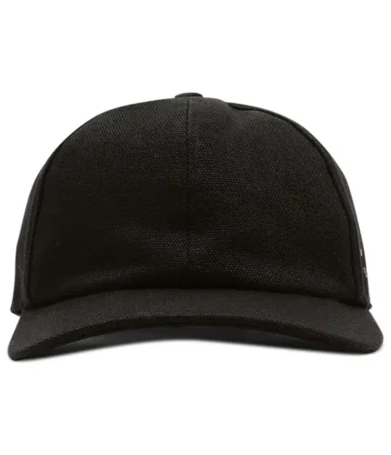 White Logo Hat 'Black' (1)